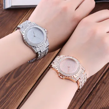 Relogio Feminino Kristāla Sieviešu Watche Pilna Tērauda Dāmas rokas Pulkstenis Sievietēm reloj hombre montre femme zegarek damski reloj de mujer