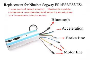 Rezerves Ninebot Segway ES1/ES2/ES3/ES4 Scooter Aktivizēts Bluetooth Paneļa Kontroles Padome