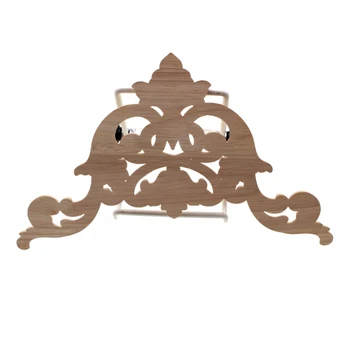 RUNBAZEF Koktēlniecības Ziedu Plāksteris Ir Eiropas Stila Koka Mēbeles, Durvju Uzlīmes Fona Dekorēšana, Ziedu Aplikācijas Gulta