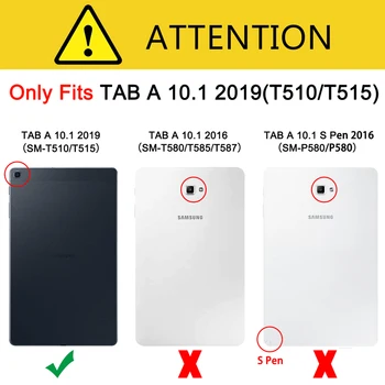 Rūdīta Stikla Screen Protector for Samsung Galaxy Tab 10.1 2019 T510 T515 SM-T510 SM-T515 10.1