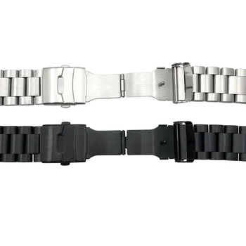 Sabiezējums 5.5 mm 22 mm 24 26mm Solid nerūsējošā tērauda watchband rokassprādze pulksteņu Siksniņas Band Piederumi PAM +Rīks
