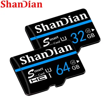 ShanDian Ultra Micro SD 128GB 32GB 64GB 256 GB 16.G 400GB Micro SD Karti SD/TF Flash atmiņas Kartes, Atmiņas Karte 64 128 gb microSD Telefona
