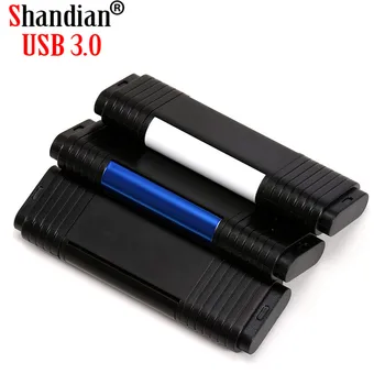 SHANDIAN Werkelijke capaciteit USB 3.0 Tips-C, usb flash drive pen drive 68 GB/32 gb /16 gb/8 gb flash disku, atmiņas Stic