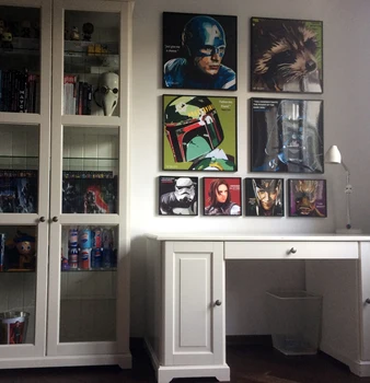 Thor gleznu plakātu pop art Marvel, DC Comics drukāt dekori