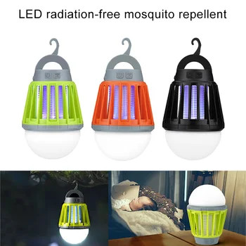Uzlādēšana caur USB LED Lampa Kempinga Telts Gaismas Mājsaimniecības Starojums-bezmaksas Mosquito Killer HY99 AP12