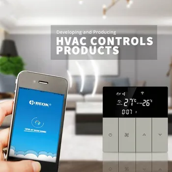 Vancoo Wifi Smart Termostats 220V Gāzes Katla Temperatūras regulators Siltas Grīdas Thermoregulator Darbu ar Alexa, Google Home