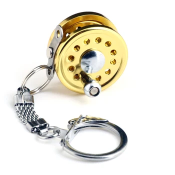 Velcēšanas Spoles Modeli Zvejas Spole Atslēgu Piekariņi Atslēgu Piekariņi, Keyring Keychain