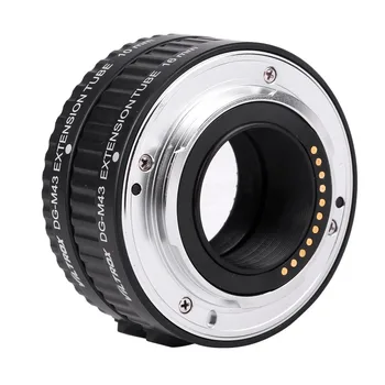 Viltrox DG Caurules 10 mm 16 mm Uzstādīt Metāla Gredzenu Mount Auto Fokuss Macro Extension Tube Set for Micro 4/3 M4/3 Kameras Objektīva Stiprinājums DG-M43