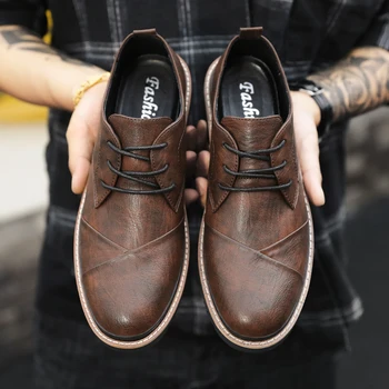 Vīriešiem kurpes vīriešu ikdienas apavi vīriešu ikdienas apavi Tendence Gadījuma vīriešu čības, ikdienas Apavi 2020 Jaunas