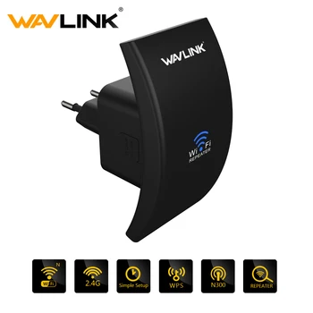 Wavlink Wi-Fi AP/Repeater N300 2.4 G 300 Mbps tālajā signāla pastiprinātājs ar 2 antenas router, bezvadu interneta piekļuve