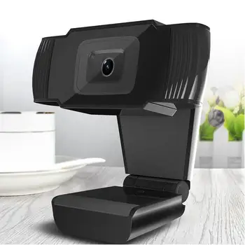 Webcam HD 480P PC Kamera ar Absorbcijas Mikrofons MIC Skype Android TV Grozāms Datoru Kamera USB Web Cam