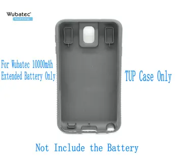 Wubatec 1x 3. Piezīme Pagarināts Akumulatoru (10000mAh) TPU Case for Samsung Galaxy Note3 N9000 N9002 N9005 N900A N900V N900P (bez Akumulatora)