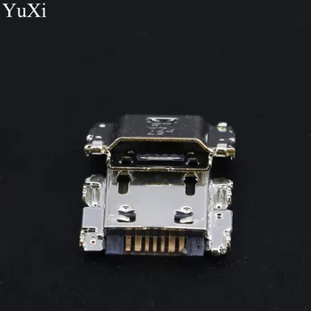 YuXi 50gab Samsung Galaxy J3 J330 J330F J5 J530 J530F J7 J730 J730F 2017 micro USB uzlādes lādētāja pieslēgvieta doks