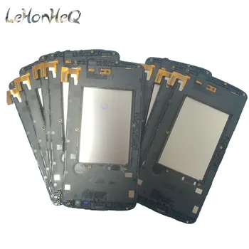 10 gabals/daudz LCD LG K8 LTE K350 K350N K350E K350DS LCD + Touch Screen Digitizer sensors stikla rāmja Montāža