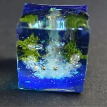 12 Lodziņā Sajauc Mini burbuļbumba Krelles 1-3mm Tiny Krelles Epoksīda Pelējuma Rotaslietas Uzpildes