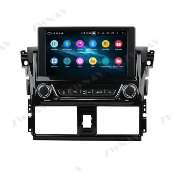 2 din Android 10.0 ekrāna Auto Multimedia player Toyota YARIS 2013. -.gadam, auto, video, audio stereo, GPS navi vadītājs vienību auto stereo
