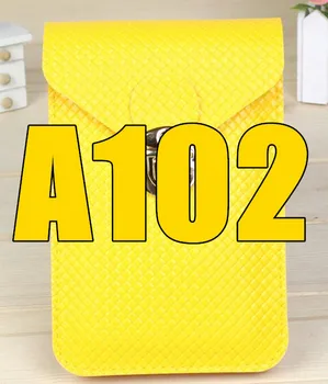 2018.7 Q3 dzeltena BA102 Jaunu stilu vasaras sieviešu modes mini somiņa slīpā tālruni somā nulles maku somas BA102