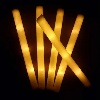 30 Gab. Gaismas-Up Putu Nūjas LED Mīksto Stekus Rallija Rave Mirdzumu Nūjiņas, Daudzkrāsains Uzmundrināt Mirgo Caurules Koncertu, Festivālu, Dzimšanas dienām