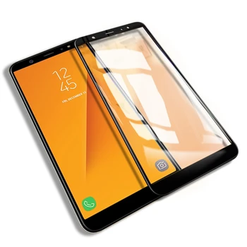 6D Rūdīta Stikla Samsung Galaxy Note 10 S10 Lite J6 J4 A6 A8 Plus J8 A7 2018 Stikla Samsung A50 A70 A71 Ekrāna Aizsargs