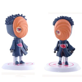 7cm Japāna Lēkt Komiksi Naruto Darbības Rādītāji Kakashi Sasuke Sakura Itachi Obito Gaara PVC Rotaļlietas Modelis Attēlā Lelles