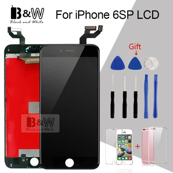AAA+++ LCD skārienekrānu, Ecran iPhone 6 6p 6s 6sp LCD Displejs Pantalla Digitizer Montāža Nomaiņa ar Bezmaksas Dāvanu