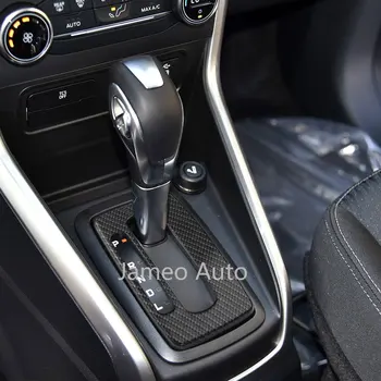 ABS Chrome Automašīnas Iekšējo Rīku Panelis Apdares Plāksnes Pielāgošanas Uzlīme PIE Ford Ecosport 2013 2016 LHD Piederumi