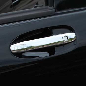 ABS Chrome Durvju Roktura Aizsargs Segtu Apdares Attiecībā uz Mercedes Benz Vito Metris Valente V-Klase-2018 W447 Auto Piederumi