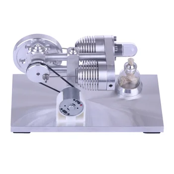 Alumīnija Sakausējuma Kvarca Apkures Caurules Stirling Motors Izglītības Modelis, Komplekts