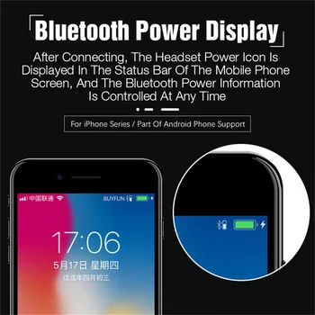 AMTER i12 TWS Sākotnējā Pārnēsājamie Bezvadu Bluetooth Austiņas Touch Kontroli Austiņas Stereo Earbuds Viedtālruņiem PK i500