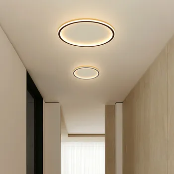 Apļveida Ultra Plānas LED Lustras Gaismas Jaunu, Modernu Vienkārši Griestus Dzīvojamā Istaba, Guļamistaba, Istaba Gaismas 110v/220v Mājas Dekoru