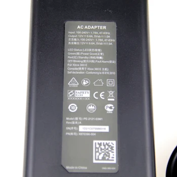 ASV/ES Plug Mājas Sienas Strāvas Padeve AC Adaptera Kabelis Vadu Microsoft Xbox 360 E 360e Konsoles Uzņēmēja Uzlādes Adapters