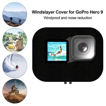 Augstas Kvalitātes Sūklis, Vējstikla Pārsegs Portatīvo Mājokļu Gadījumā Gopro Hero 9 Fotokameras