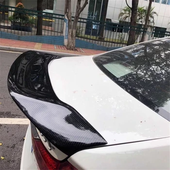 Auto-stils R Stilu Spīdums Oglekļa Šķiedras/FRP Aizmugures Bagāžnieka Spoilers Spārns der Honda City - 2018