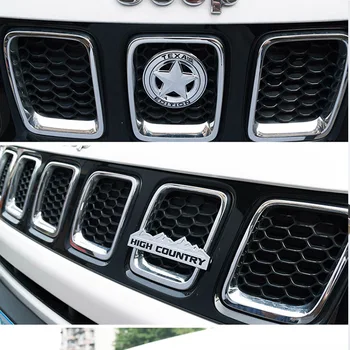 Automašīnas Priekšējās Restes Apdari, Sporta Sloksnes Vāka Uzlīme Jeep Renegade Kompass Wrangler JK 4x4 Grand Cherokee Chevrolet, Ford Focus 2 3