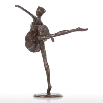 Baleta Deju skulptūru mūsdienu mākslas Baleta Meitene Dzelzs Statuetes Statuja Balerīna Statuja Sievietes Statuja, Home Decoration accessories