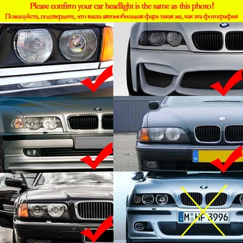 BMW 3 5 7 Sērijas, Dienas Gaismas lukturi dienas gaitas lukturi E36 E38 E39 E46 M4 Angel Eyes LED RGB Multi-krāsu Lukturu Halo Gredzenu Komplekts