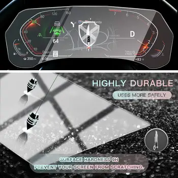BMW X5 G05 2019 Auto Ekrāna Aizsargs, Instrumentu Panelis, Ekrāna aizsargplēvi Paneļa Ekrāna Aizsargs, Rūdīts Stikls HD