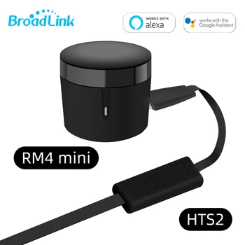 Broadlink RM4 mini con RM4C mini WiFi IS Universālā Viedās Tālvadības Smart Home Automation Darbs ar Google, Home, mini Alexa