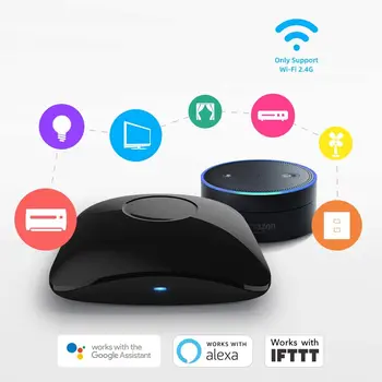 Broadlink RM4 Pro RM4Pro Rm4C 433mhz 315mhz Wifi+IS+RF Universālā Tālvadības pults Strādā ar Alexa Echo Google Home Smart Home
