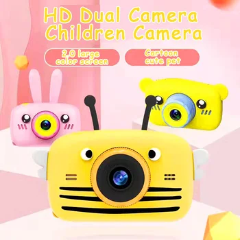 Bērniem video Kameru, Rotaļlietas, Bērnu Digitālā Fotokamera Bērnu Mini Gudrs Video Kamera 2.0 Collu Uzņemtu 1080P HD Zēni Meitene Dzimšanas dienas Dāvanas