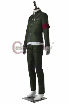 Cosplaydiy Danganronpa V3: Nogalinot Harmoniju Korekiyo Shinguji cosplay Uniformā Ar cepuri, cimdiem Halloween kostīms Apģērbs pasūtījuma
