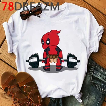 Deadpool T Krekls Vīriešiem Vasaras Top T-krekls Funny Karikatūra Grafikas Tees Harajuku Lielgabarīta Unisex T Grunge Top Streetwear Vīrietis