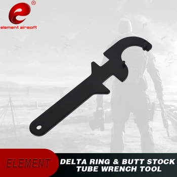 Elements Airsoft Delta Ring & Butt Akciju Cauruļu Uzgriežņu atslēgas Instruments, EX120