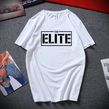 Elites Bullet Kluba T-krekls Japāna Pro Cīņas Top Tee kreklu homme Mens Premium Kokvilnas T krekls ar Īsām Piedurknēm Topi