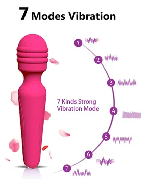 FAAK Silikona AV Zizli Vibrators Tibetas Seksa rotaļlietas pieaugušajiem vibrējošais G Spot sieviešu masturbator ķermeņa masāža klitora stimulēšanai