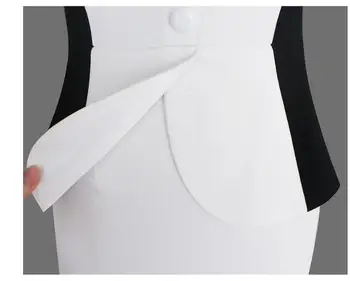 Formālu Kleita Uzvalki, Dāmām Birojs Valkā Darbu Ar Garām Piedurknēm Vintage Dizains Elegants Kleitas, Žakete, Tops Zīmulis Kleita 2 Gabals Komplekti