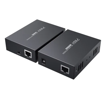 HDMI KVM USB Extender Pārsūtīt 1080p HD Video un Vairāk nekā Cat5e/6 Ethernet Kabeli 50m (164ft), lai Pele un Tālvadības Zīme