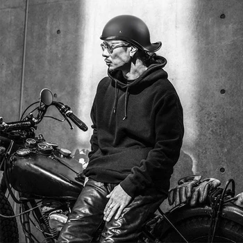 HEROBIKER Jauns Motocikla Ķivere Atvērt Sejas Retro Pusi Ķivere Motociklu Ķiveres Motociklu Sacīkšu apvidus Ķivere Kasko Moto Capac