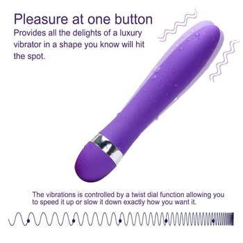HIMALL Dildo Vibratoru liels Zizlis Produktu Regulējams Ātrums Klitora Stimulators G-spot Ūdensizturīgs Seksa mašīna, Rotaļlietas Sievietēm