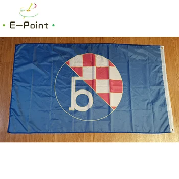 Horvātija GNK Dinamo Zagreb 3ft*5ft (90*150cm) Izmērs Ziemassvētku Rotājumi Mājās Karogs Banner Dāvanas